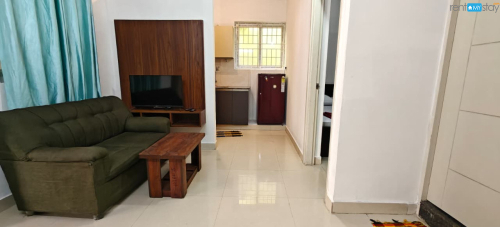 Family friendly 2bhk furnished flat in ITI Layout